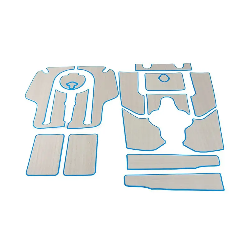 Hobie Pro Angler 12 Deck Pad (interior) - Titanium/Blue