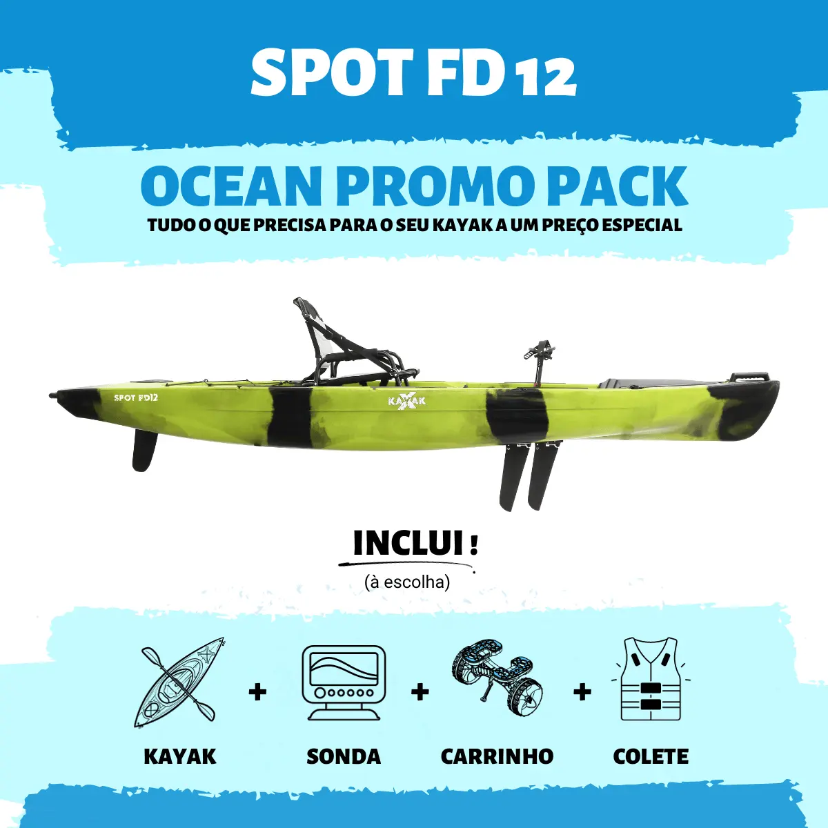 Ocean Pack xKayak Spot FD 12