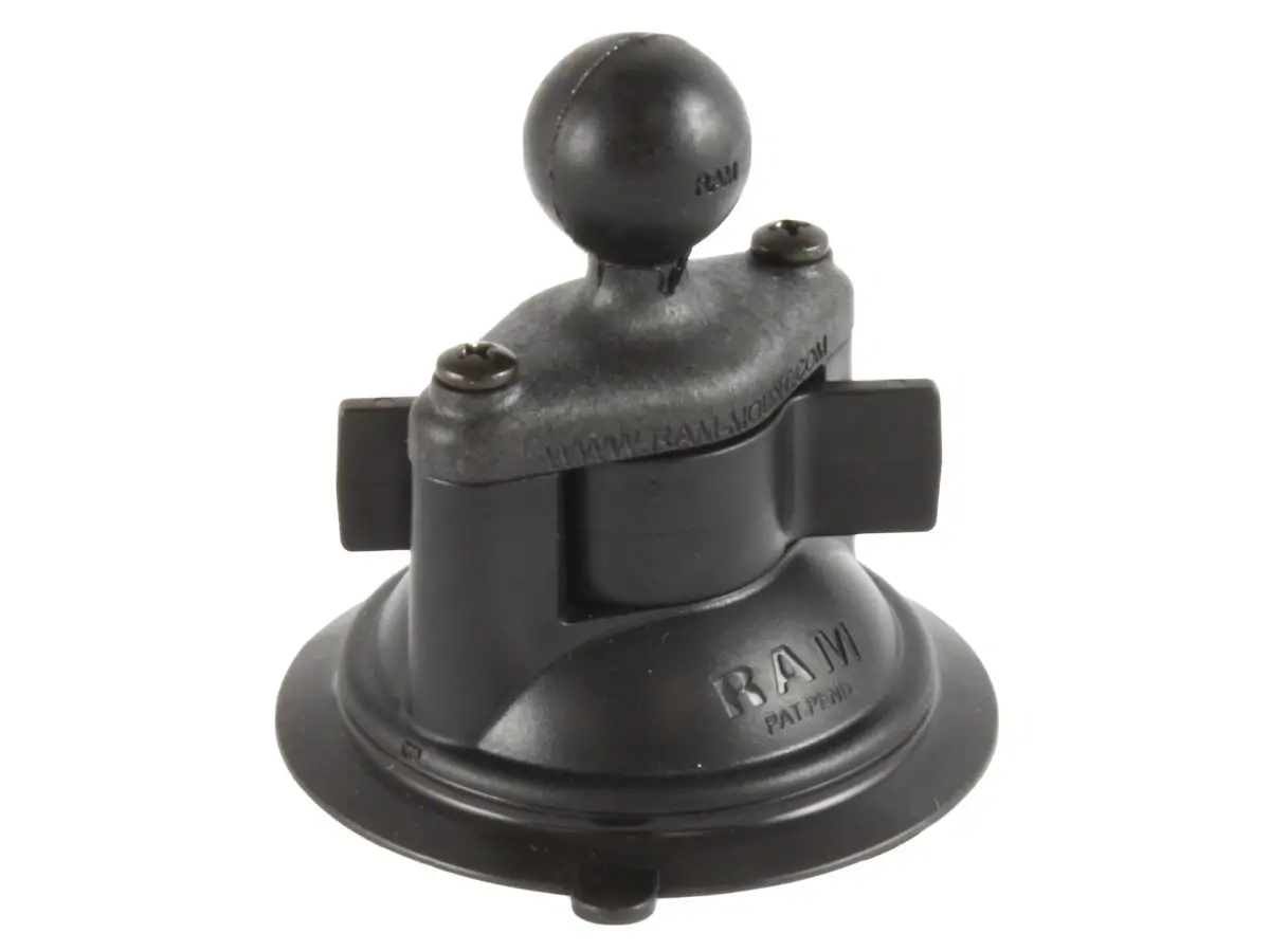 Ram Suction Base W/ 1" Ball
