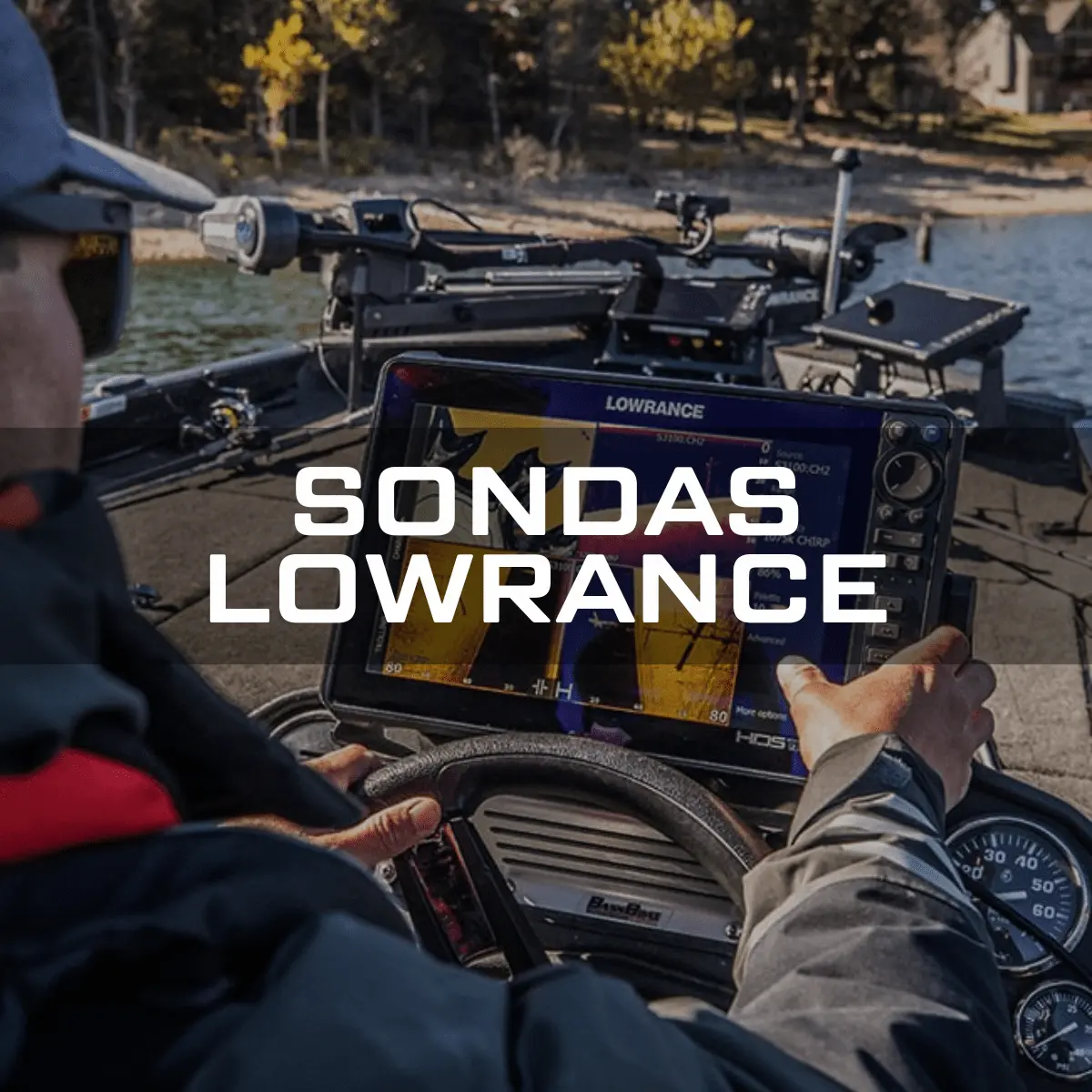 Sondas e GPS Lowrance