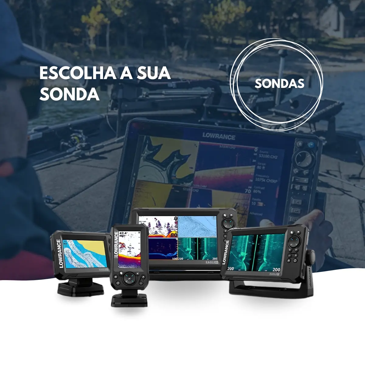Escolha a sua sonda