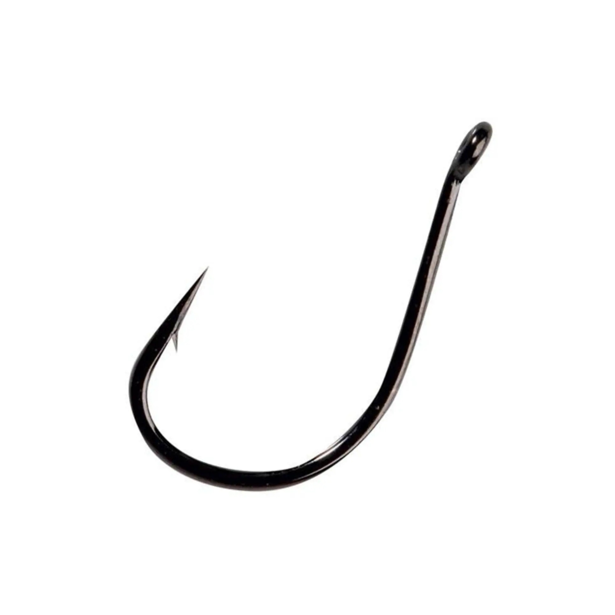 25 Anzóis Asari Chinu Laser Carbono Argola