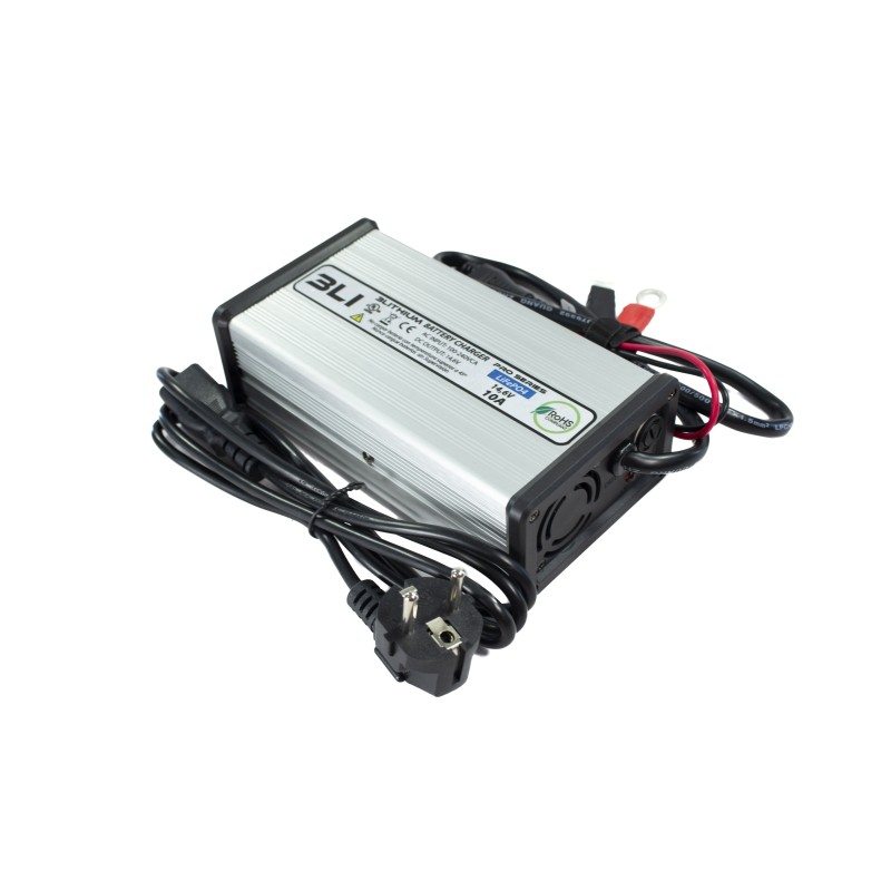 Carregador de baterias LifePo4 CLFP1210- 12v/10A