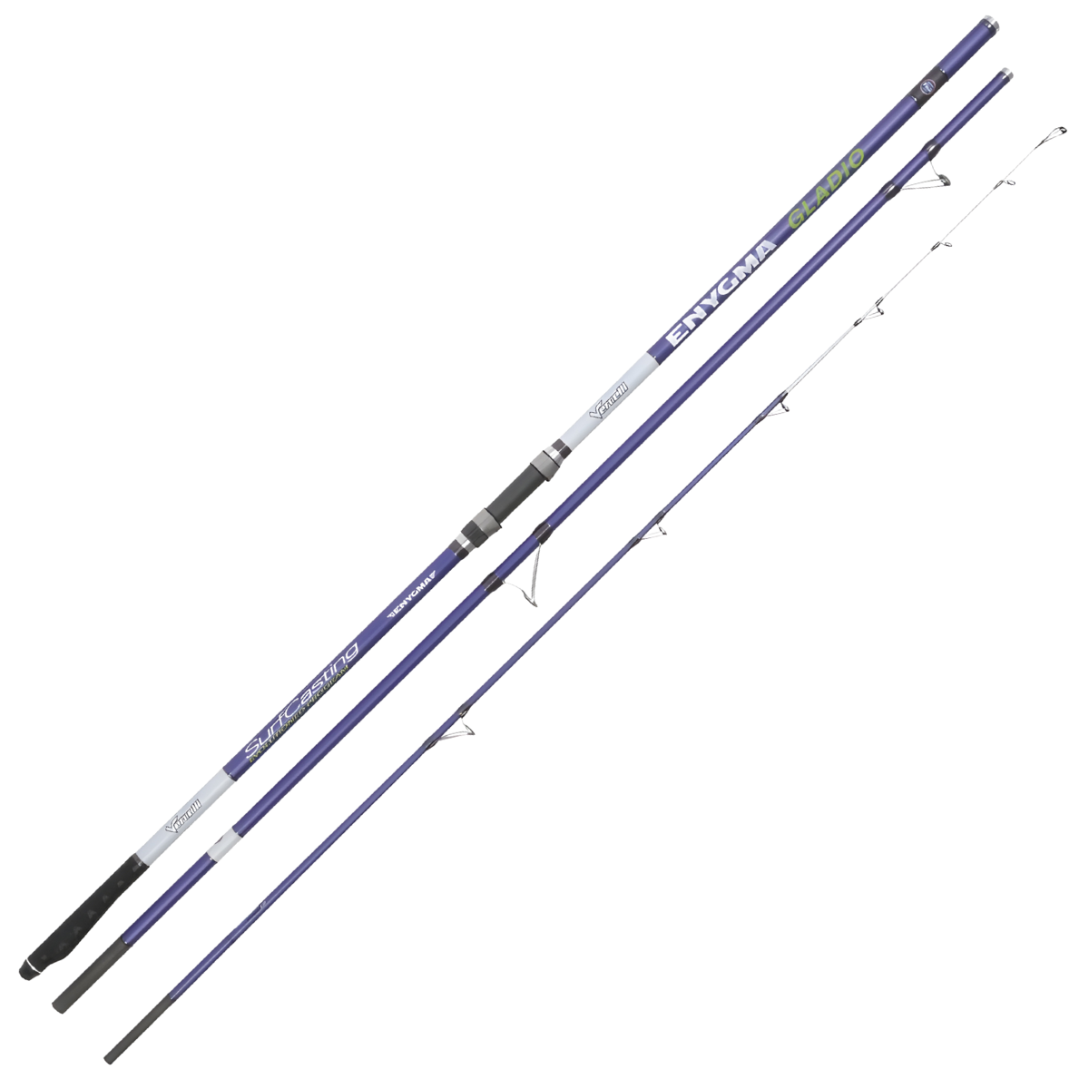 Cana de pesca de Surfcasting Vercelli Enygma Gladio 4.20m - 3 sec.